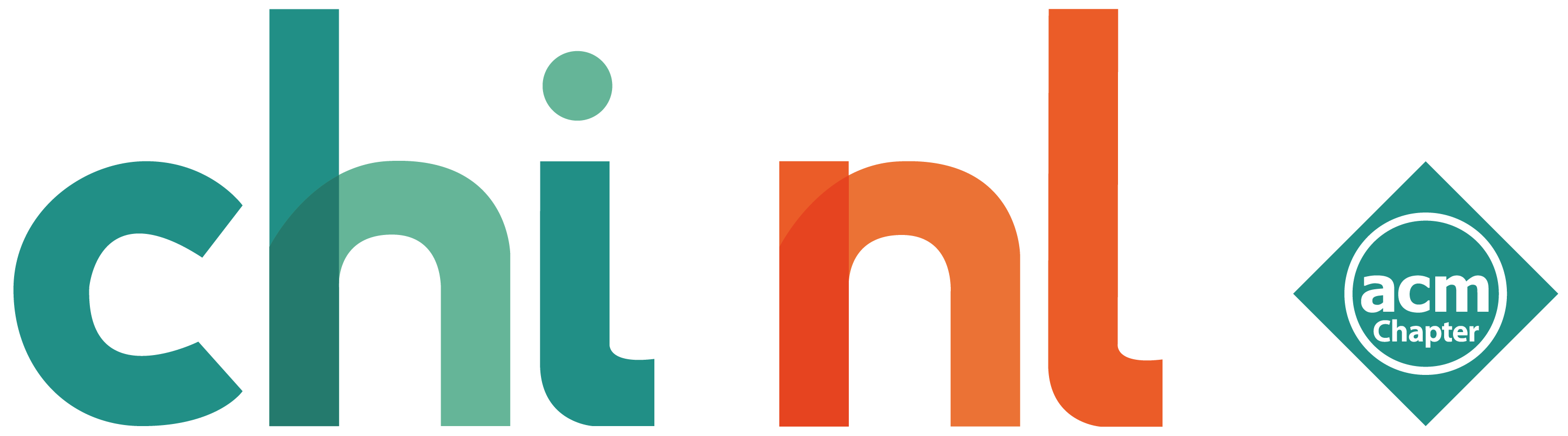 CHI NL logo with ACM chapter emblem